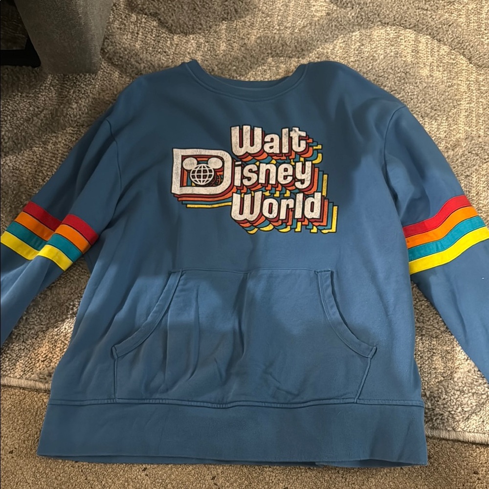 Disney Parks Blue Sweatshirt